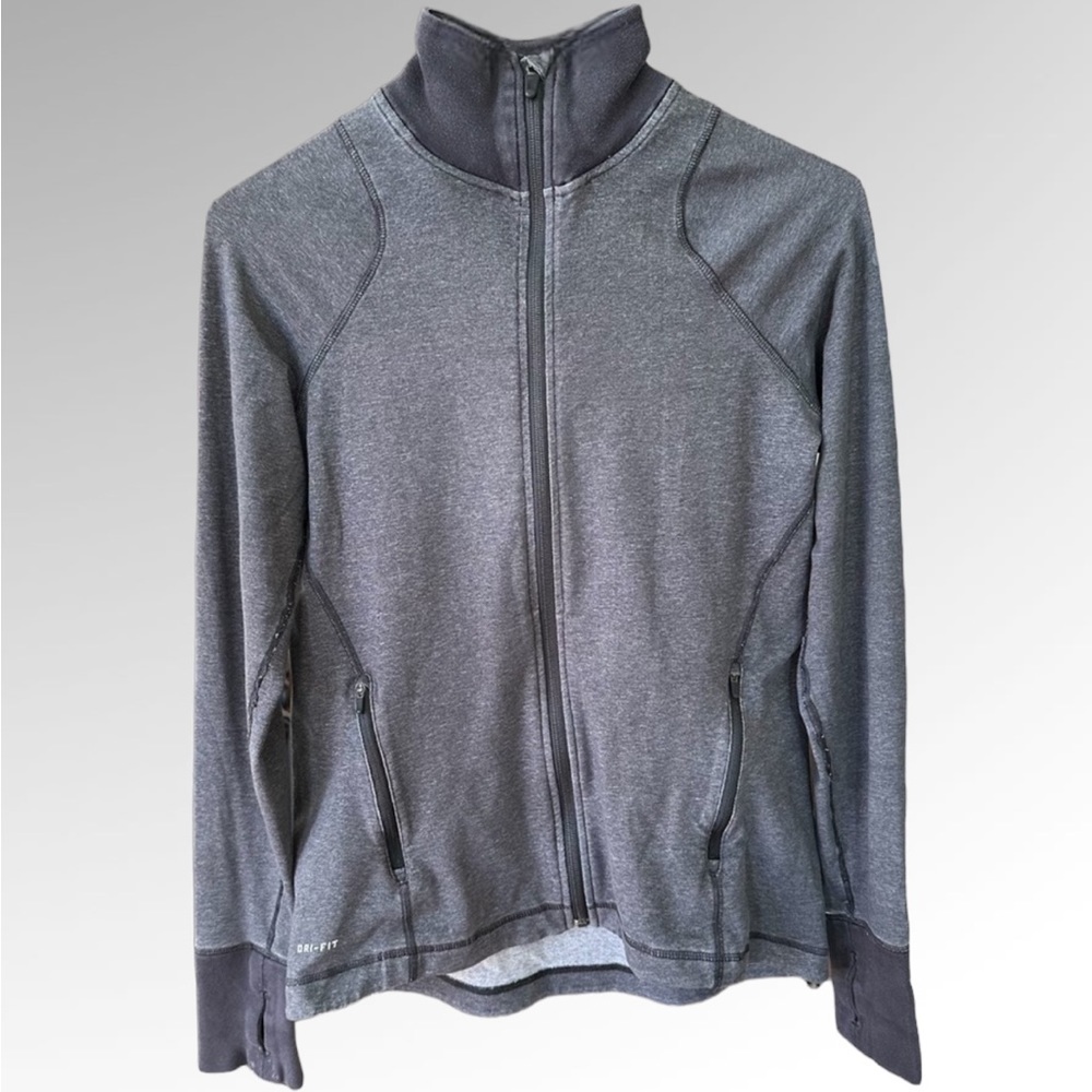 Nike Dri Fit Full Zip Pullover.